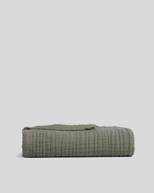 Cloud Linen Gauze Throw