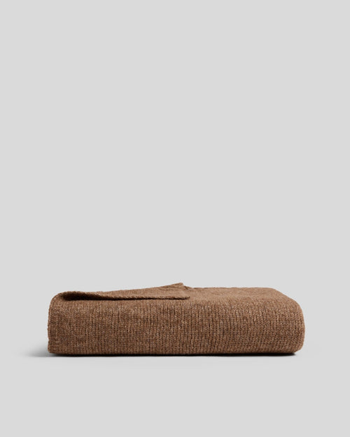 Natural Alpaca Throw